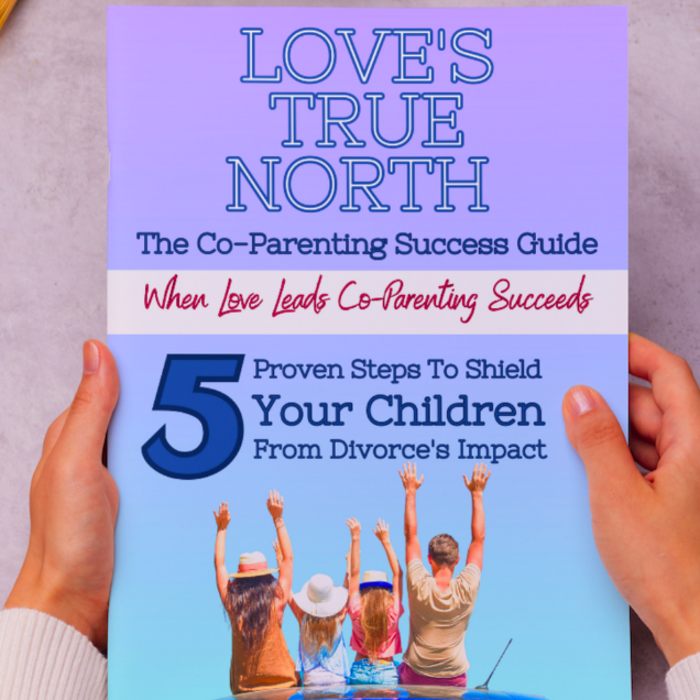 'The Co-parenting Success Guide: 5 Easy Steps to Prevent Trauma in Your Children.' 